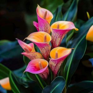 Калла Оникс купить по цене от 450р. в интернет-магазине «Посадика» с доставкой почтой в в Вельске и по всей России – [изображение №1].